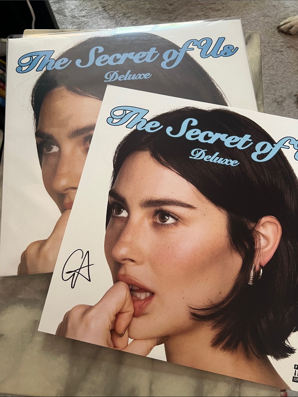 Gracie Abrams “The Secret of Us” Deluxe  signed vinyl